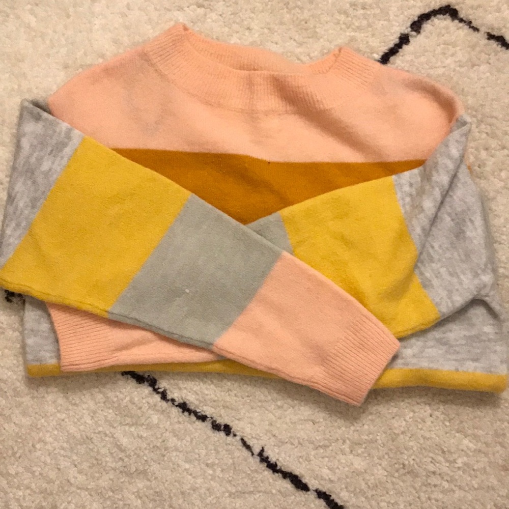 H&M Colorful Striped Sweater